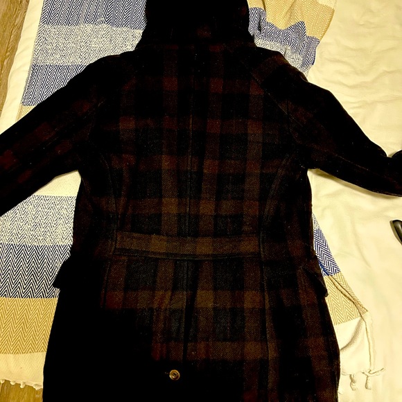 Johnny Love large hooded men’s pea coat - Picture 4 of 4